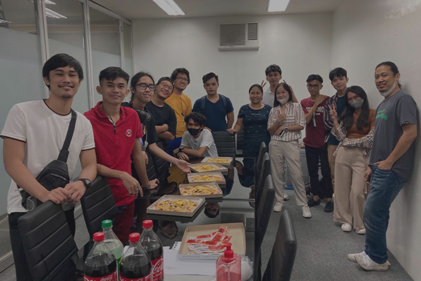 The first eduCLaaS batch group photo in a classroom